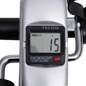 Heimtrainer Pedaltrainer mit Schwungrad & LCD