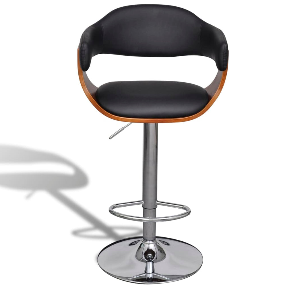 vidaXL Bar Stools 2 pcs. Faux Leather