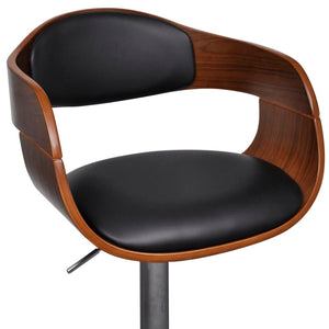 Barhocker Bugholz Kunstleder