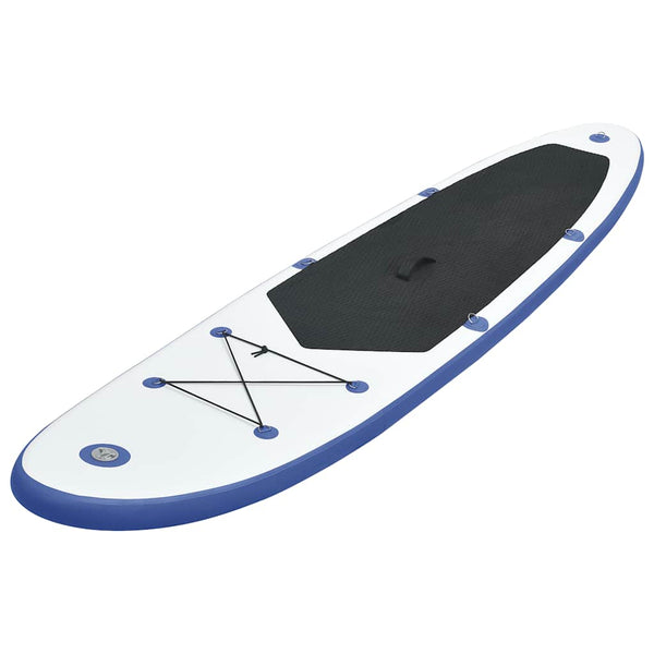 Aufblasbares SUP-Board, Blau/Weiß