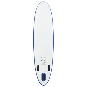 Aufblasbares SUP-Board, Blau/Weiß
