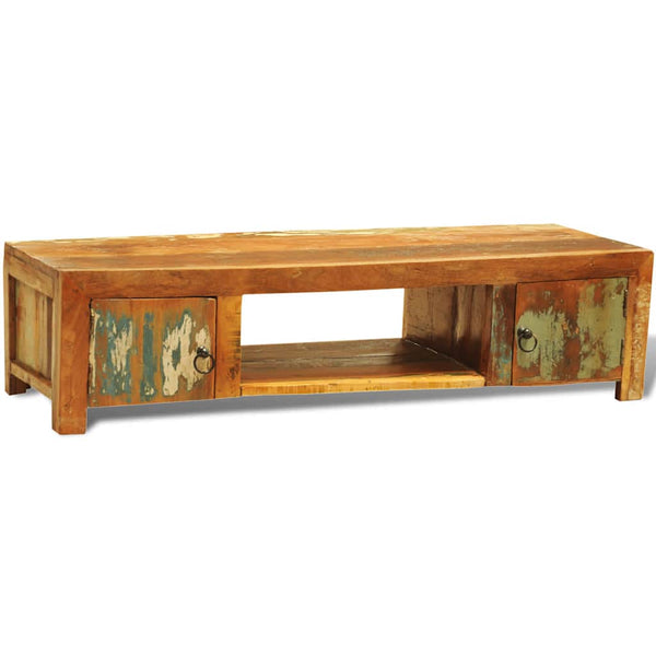Vintage TV-Schrank Altholz 2 Türen