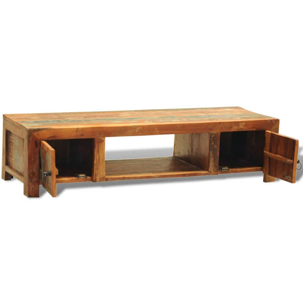 Vintage TV-Schrank Altholz 2 Türen