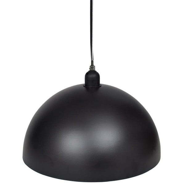 Schwarze Pendelleuchte, 2er Set, Höhenverstellbar