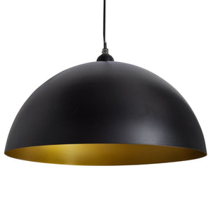Schwarze Pendelleuchte, 2er Set, Höhenverstellbar