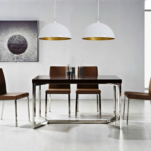 Höhenverstellbare Deckenleuchte, 2er Set, Weiß