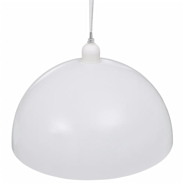 Höhenverstellbare Deckenleuchte, 2er Set, Weiß