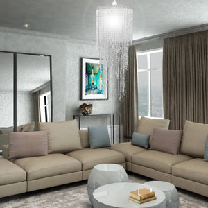 Kronleuchter, 26x70 cm