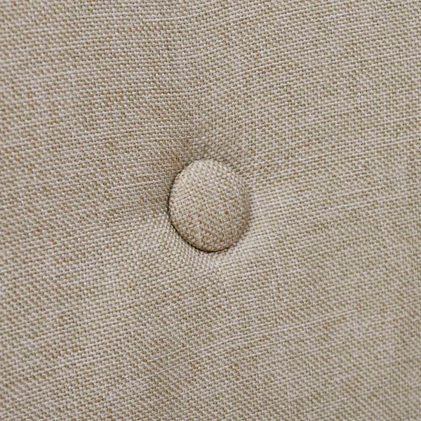 Esszimmerstühle 2er Set Beige Eiche Massivholz