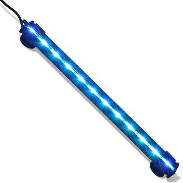 Éclairage LED pour aquarium Lampe à bulles sous-marine RGB 32 cm