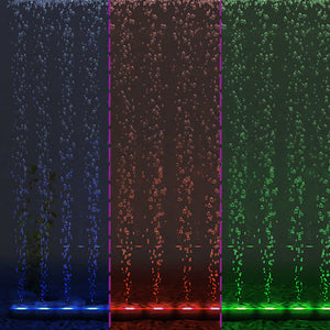 LED Aquarium-Leuchte Bubble Lampe RGB 48 cm