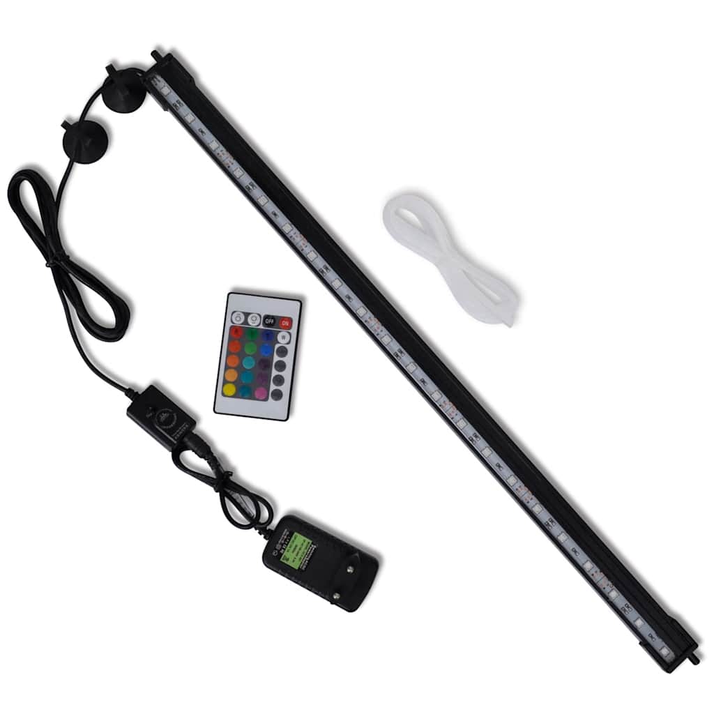 Lampe à bulles d'aquarium LED RVB 56,5 cm