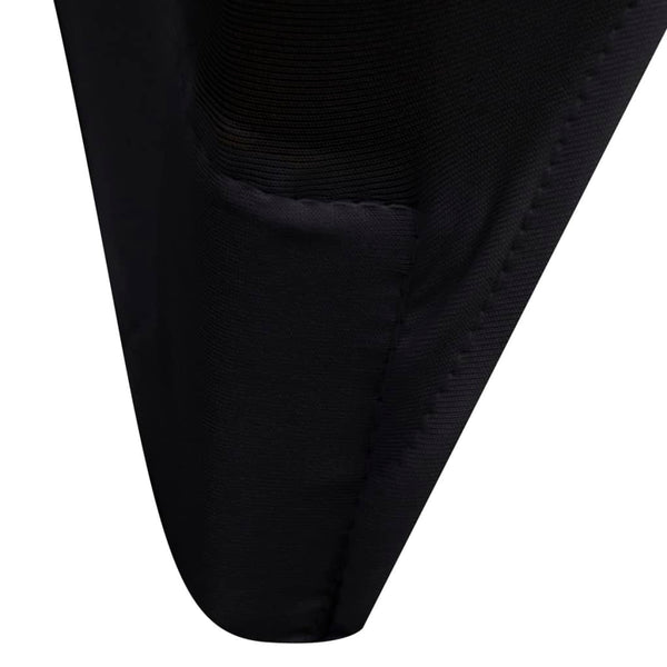 6er Set Stuhlhusse Stretch Schwarz