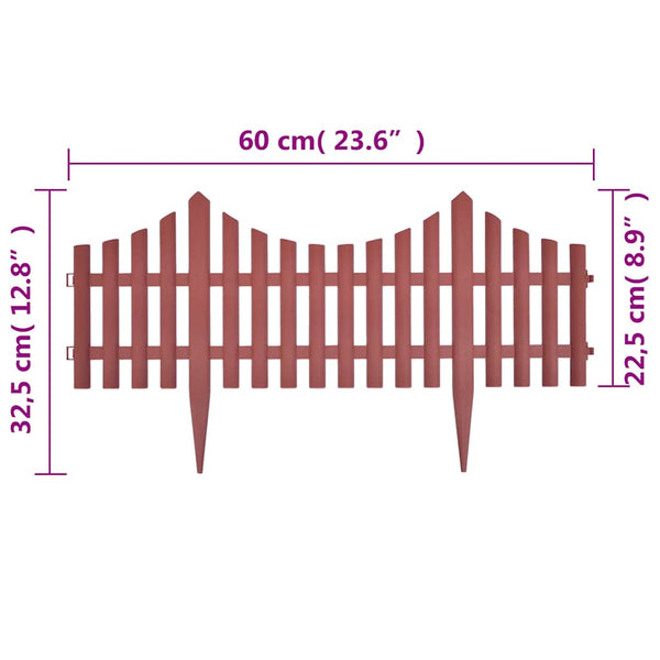 Rasenkanten Braun 10 m