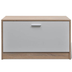 Garderobe Set 3-in-1 mit Spiegel & Schuhschrank