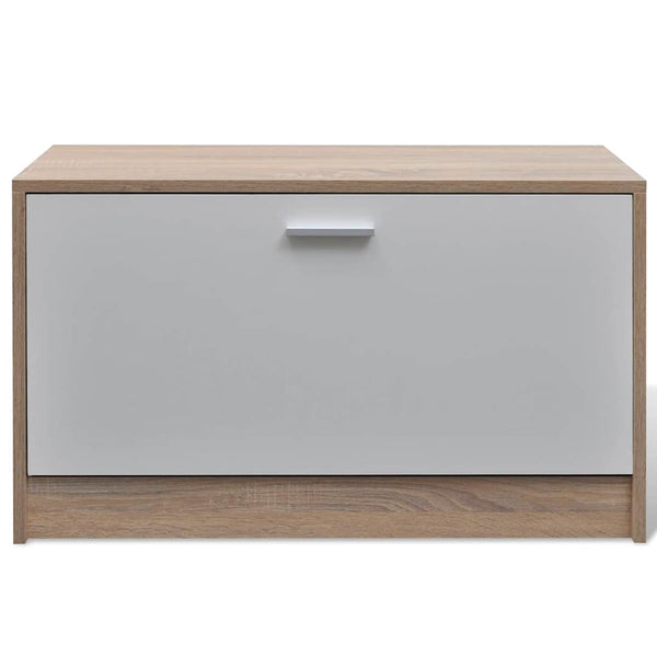 Garderobe Set 3-in-1 mit Spiegel & Schuhschrank