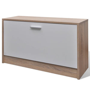 Garderobe Set 3-in-1 mit Spiegel & Schuhschrank