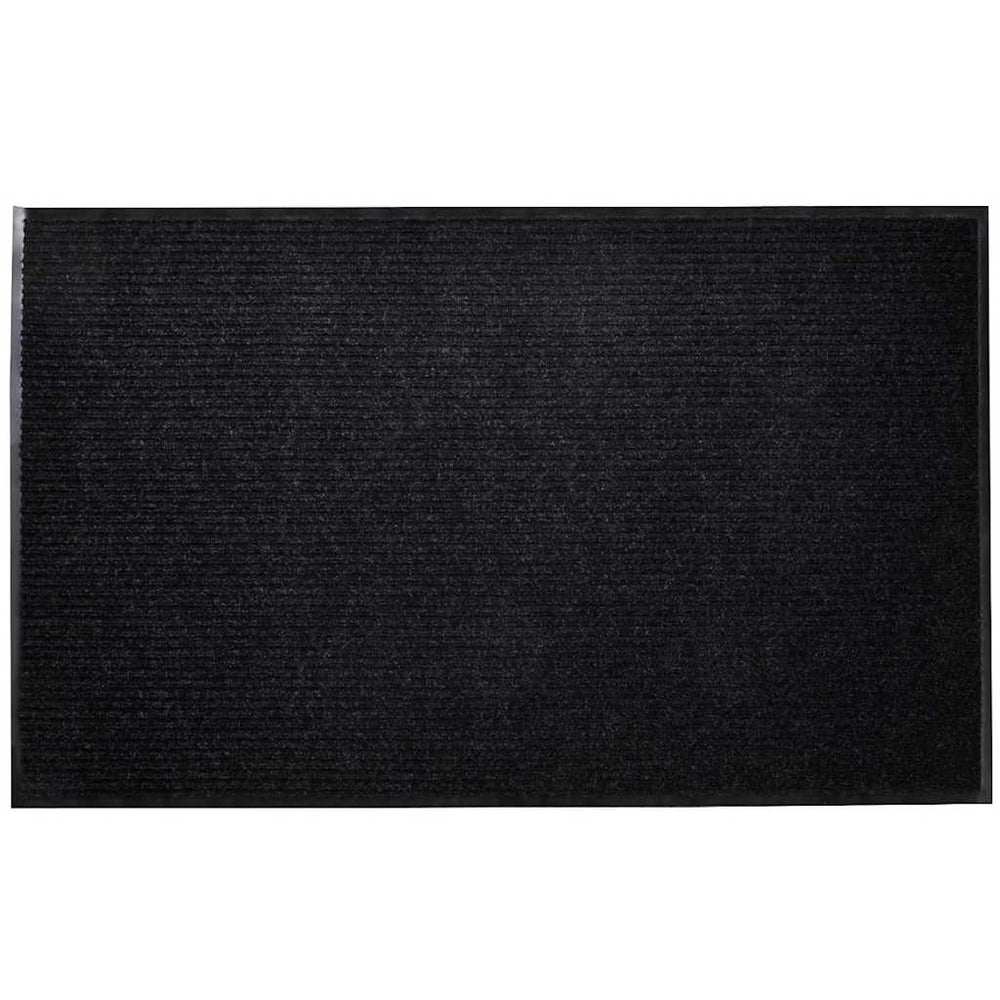 Schwarze Türmatte PVC 90 x 60 cm