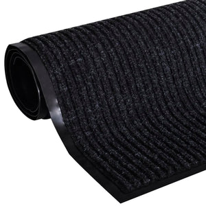 Schwarze Türmatte PVC 90 x 60 cm