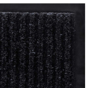 Türmatte Schwarz 90 x 60 cm PVC