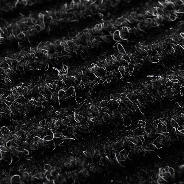 Schwarze Türmatte PVC 90 x 60 cm