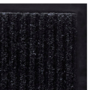 Türmatte Schwarz 90 x 120 cm PVC