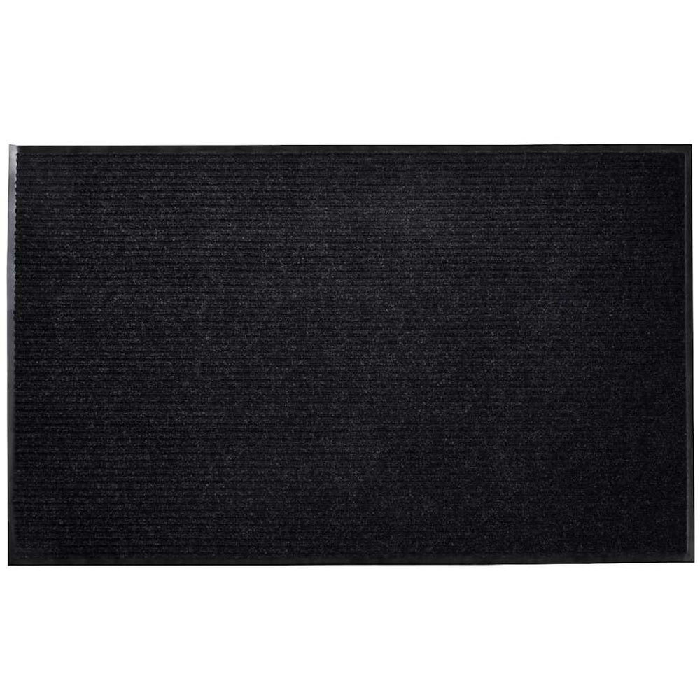 Schwarze Türmatte PVC 90x150 cm
