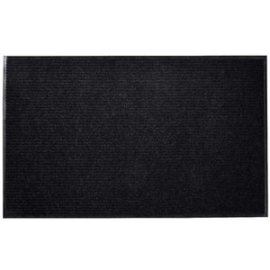 Schwarze Türmatte PVC 90x150 cm