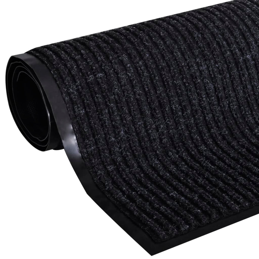 Türmatte Schwarz 90 x 150 cm PVC