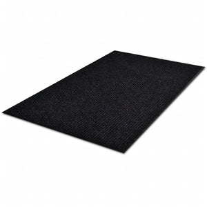 Schwarze Türmatte PVC 90x150 cm