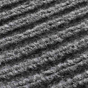 vidaXL Paillasson gris 90 x 60 cm PVC