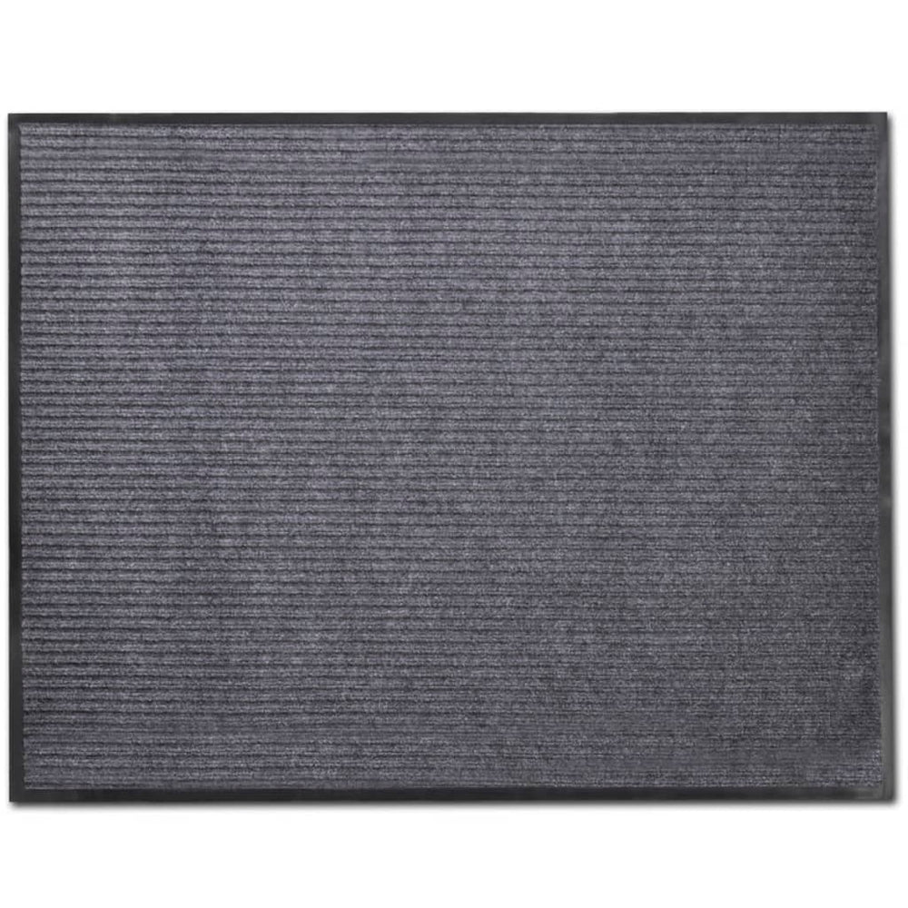 Graue Türmatte 90x120 cm PVC
