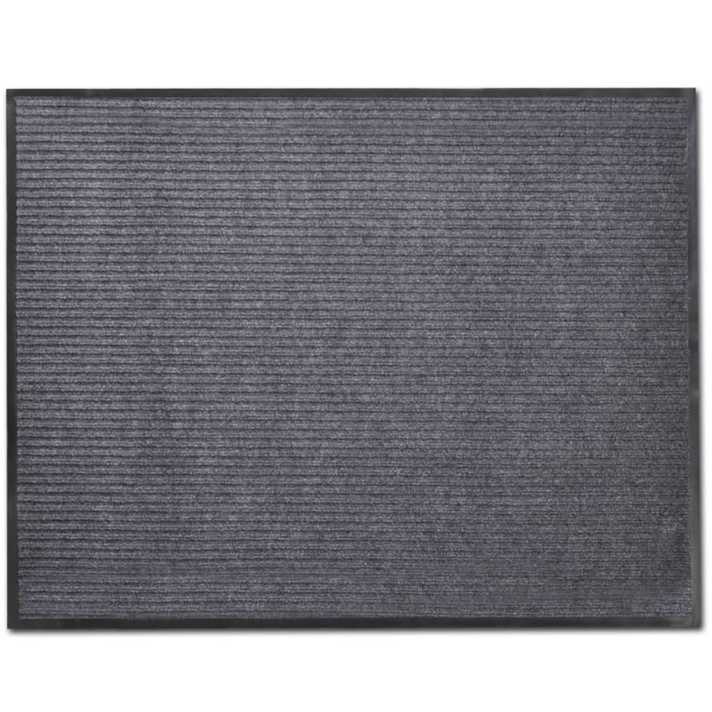 Graue Türmatte 90 x 150 cm