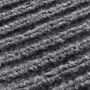 vidaXL Paillasson gris 90 x 150 cm PVC