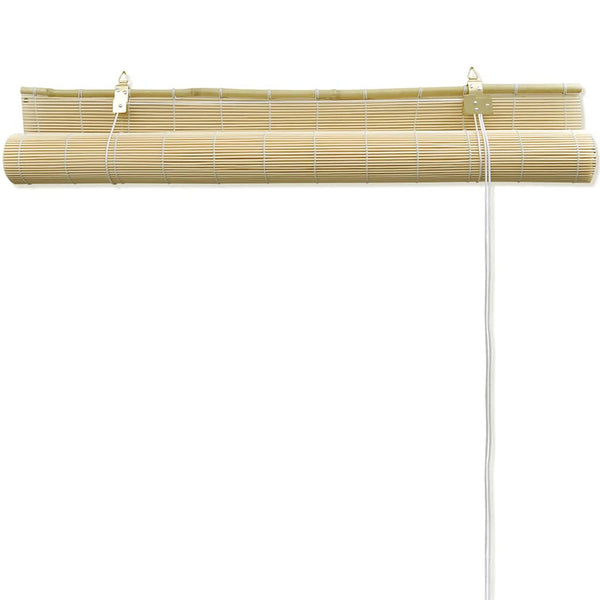 Bambusrollo Natur 80x160 cm