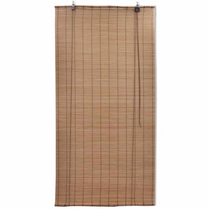 Store en bambou marron 80x160 cm