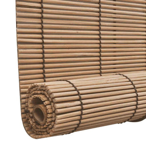 Store en bambou marron 80x160 cm