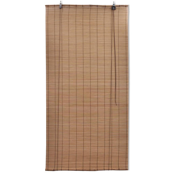 Store en bambou marron 100x160 cm