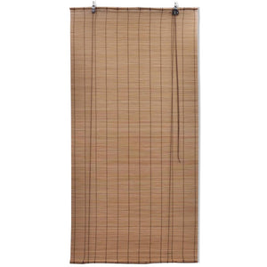 Bambus Rollo Braun 120x160 cm