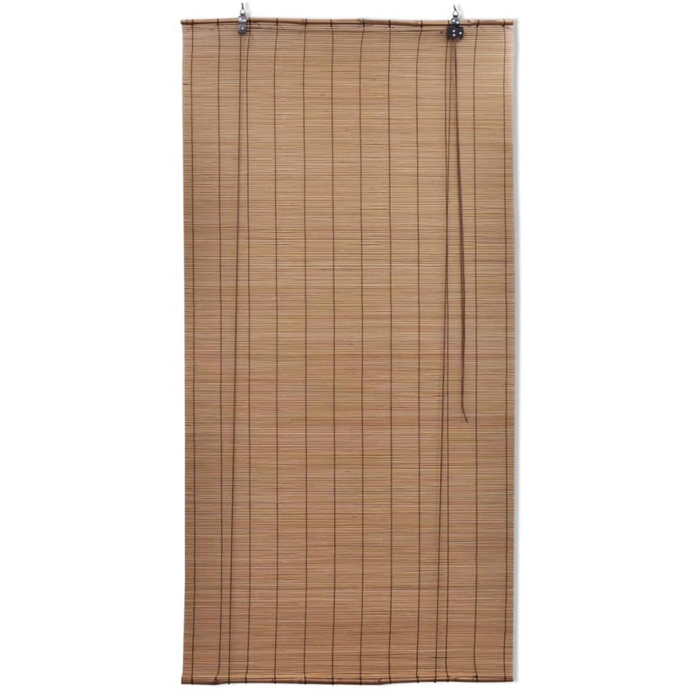 Store en bambou marron 120x220 cm