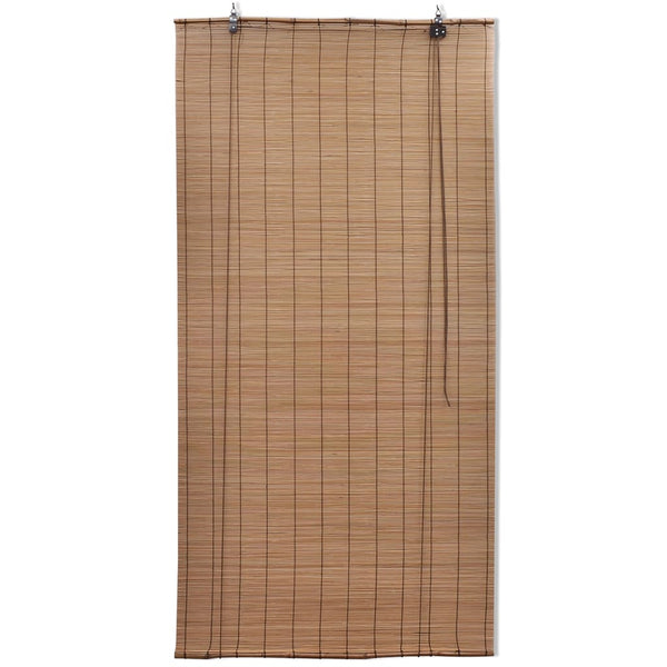 Store en bambou marron 150x220 cm