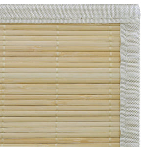 Bambus Teppich Natur 80x200 cm