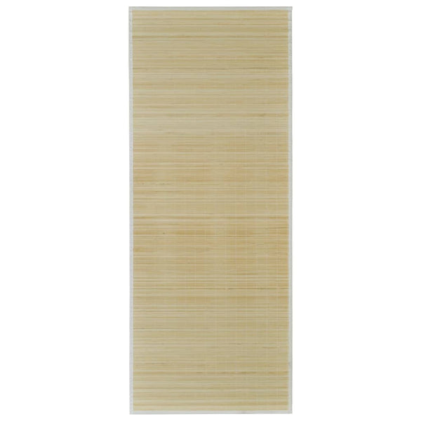 Bambus Teppich Natur 80x300 cm