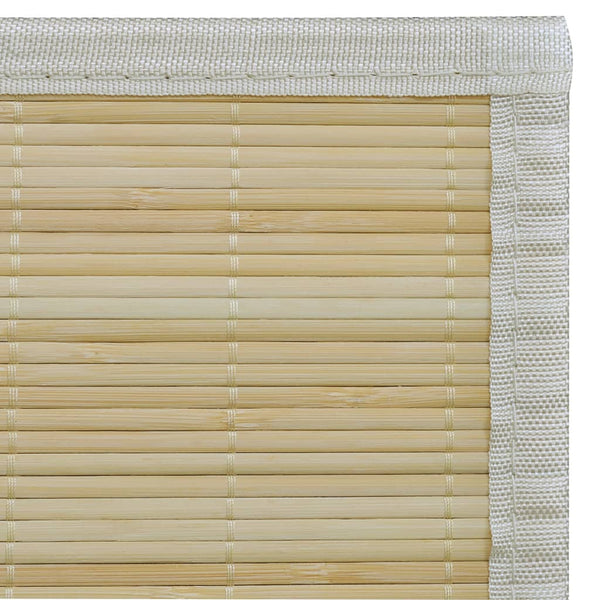 Bambus Teppich Natur 80x300 cm