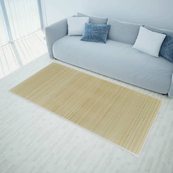 Bambus Teppich Natur 120x180 cm