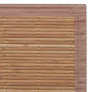 Bambus Teppich Braun 120x180 cm