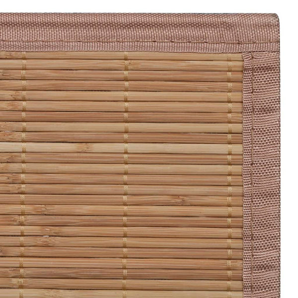 Bambus Teppich Braun 120x180 cm