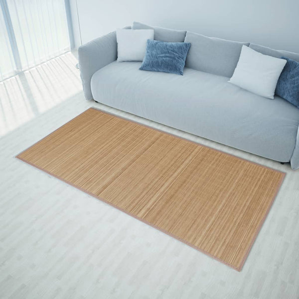 Bambus Teppich Braun 120x180 cm