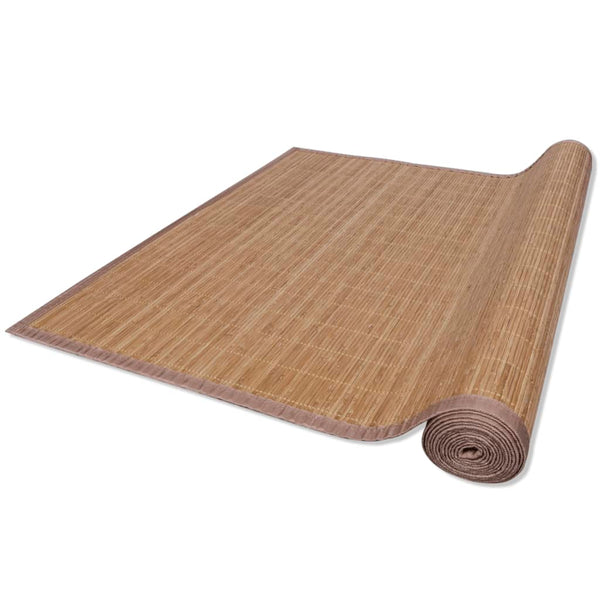 Bambus Teppich Braun 150x200 cm