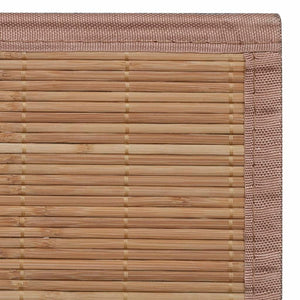 Bambus Teppich Braun 150x200 cm